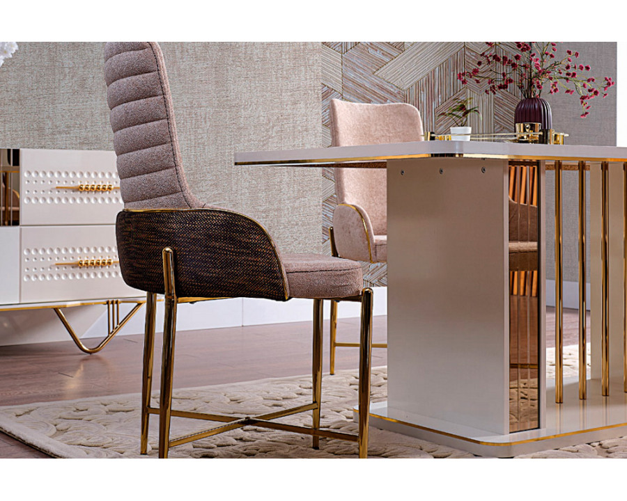 Furnia - Valence Dining Chair in Cream