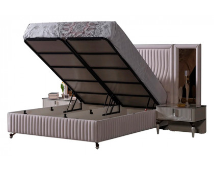 Furnia - Kuvars Storage Bed