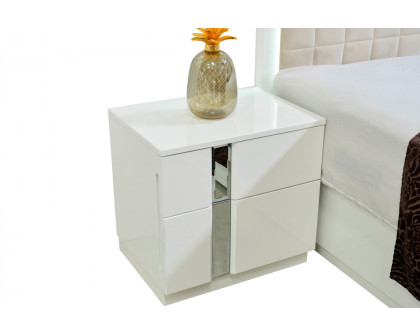 Furnia - Sienna Nightstand in White