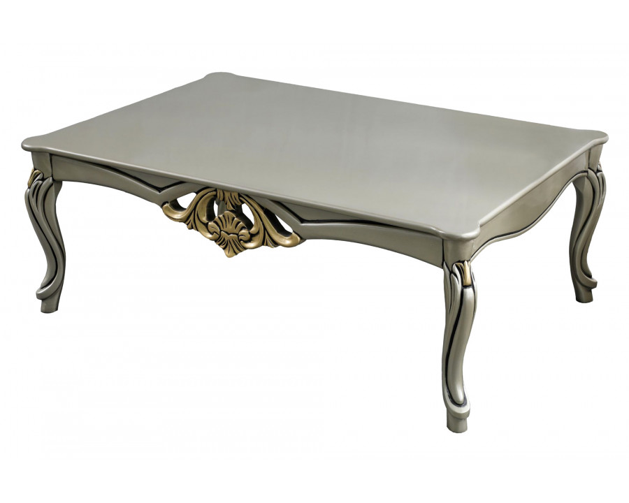 Furnia Buse Rectangle Coffee Table - Light Green