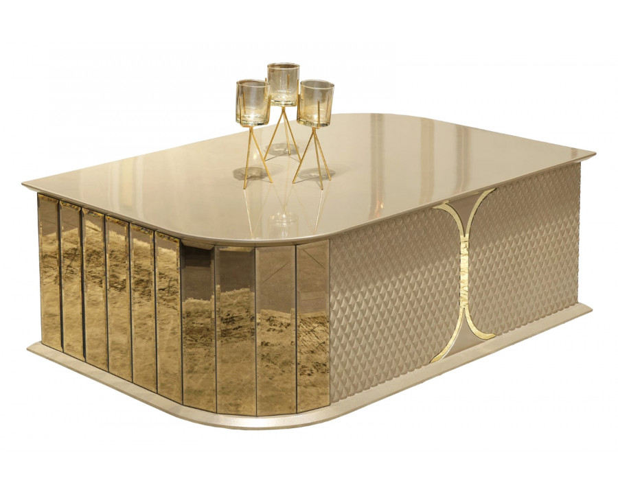 Furnia - Madrid Coffee Table in Beige