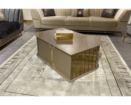 Furnia - Madrid Coffee Table in Beige