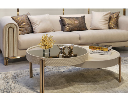 Furnia - Paris Coffee Table in Beige