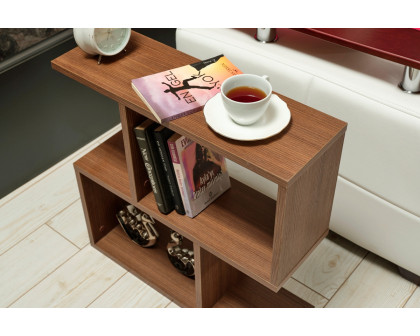 Furnia Alfa Bookcase - Walnut, Wood