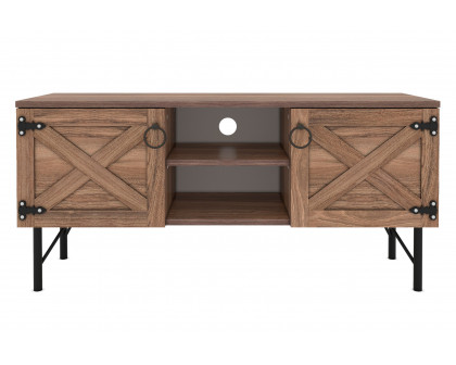 Furnia - Loft TV Unit in Brown, Wood