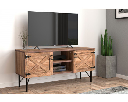 Furnia - Loft TV Unit in Brown, Wood