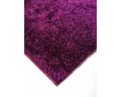 Furnings™ Fuzzy Magenta Area Rug - 3'L x 2'W x 1"H