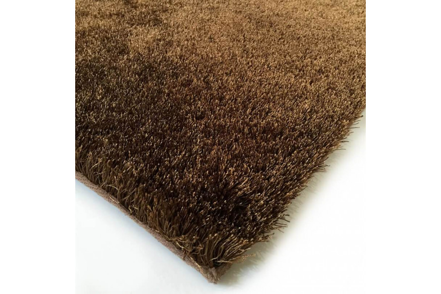 Furnings™ Fuzzy Brown Area Rug - 11'L x 8'W x 1"H