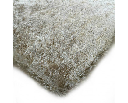 Furnings - Fuzzy White Area Rug