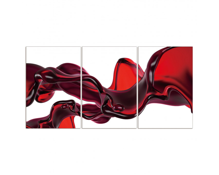 Furnings - Red Float Acrylic Wall Art