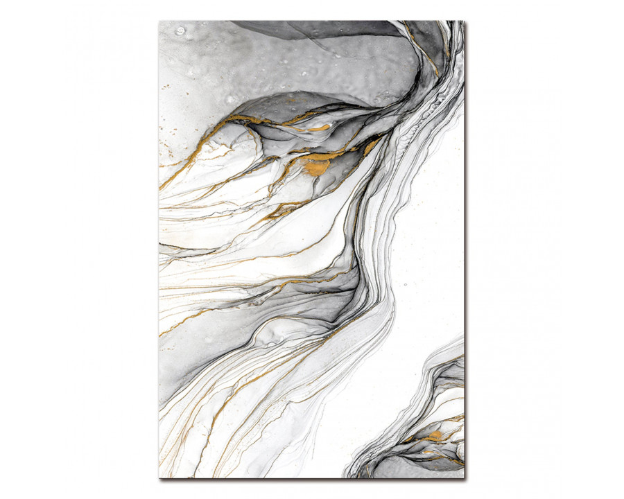 Furnings - "Quartz Veins" Canvas Wall Art