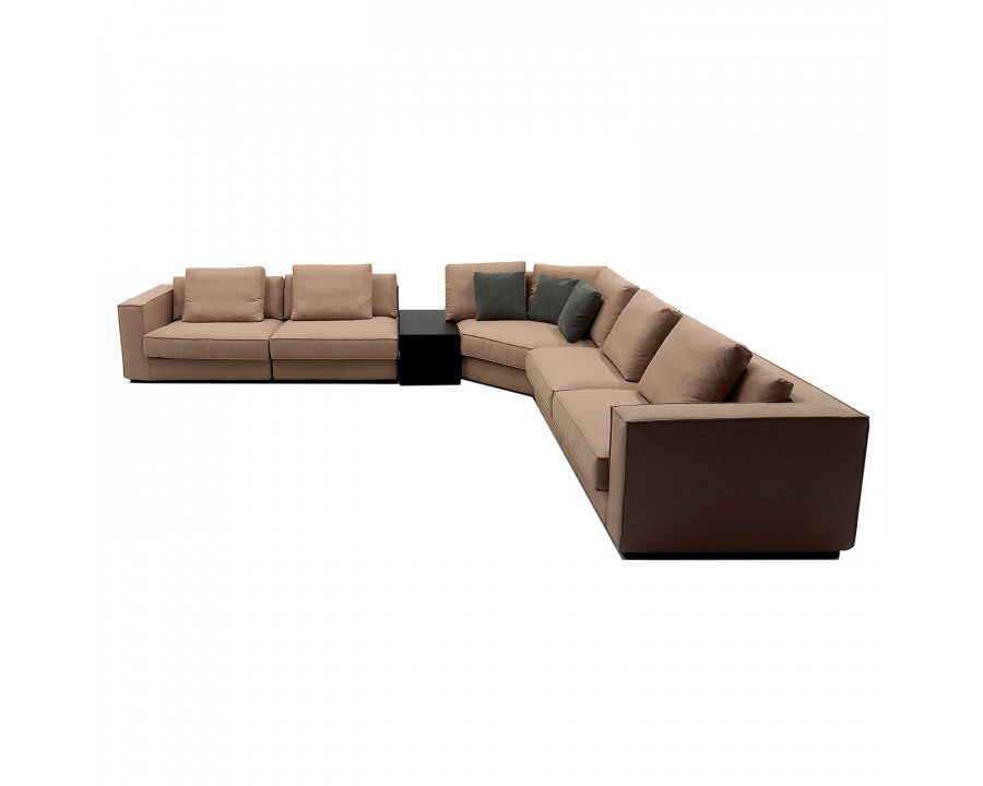 Furnings - Modular Pink Sectional Living Room Set