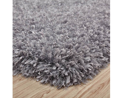 Furnings - "Coral" Shag Area Rug High Pile in Yellow