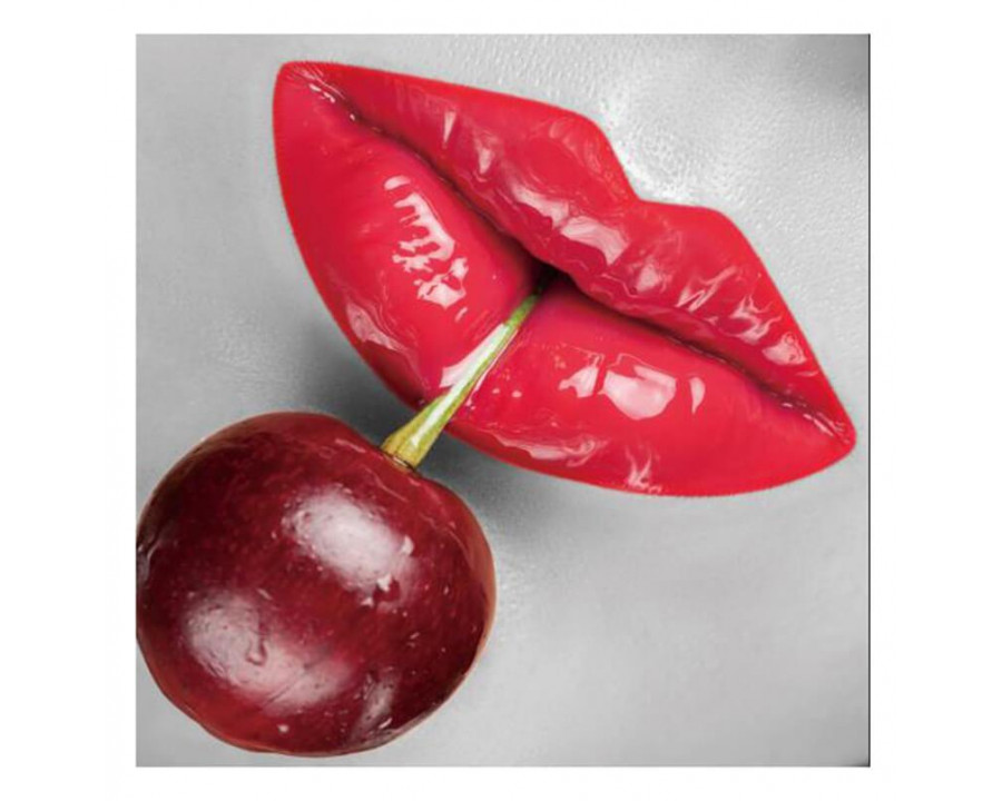 Furnings - Cherry Lips Acrylic Print Unframed Wall Art