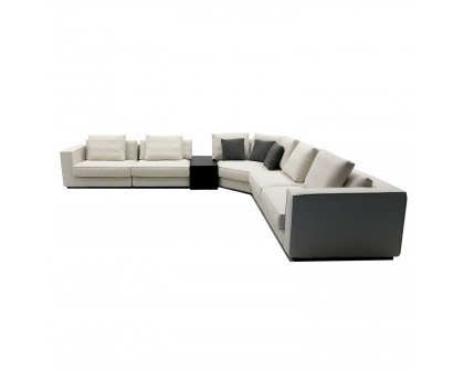 Furnings - Modular Sectional Living Room Set in Coffee Table