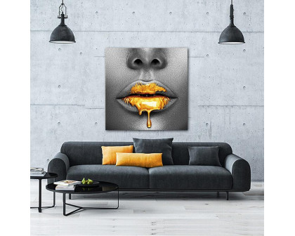 Furnings - Lips of Honey Acrylic Print Wall Art