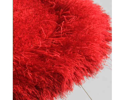 Furnings - Red Heart Decorative Area Rug