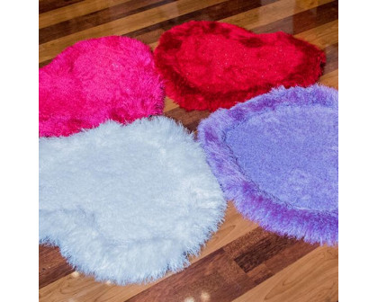 Furnings - Red Heart Decorative Area Rug