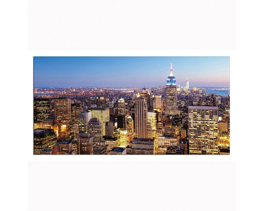 Furnings - Skyline Over Manhattan Acrylic Print Unframed Wall Art