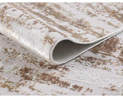 Furnings - Milano Washable Shimmer Skin Woven Area Rug