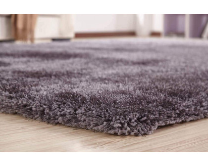 Furnings Chubby Gray Area Rug - 7'L x 5'W x 1"H