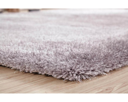 Furnings Chubby Silver Area Rug - 7'L x 5'W x 1"H