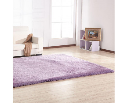 Furnings Chubby Lavender Area Rug - 11'L x 8'W x 1"H