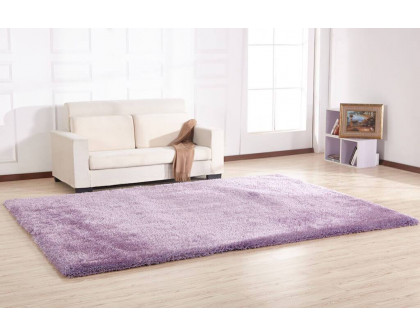 Furnings Chubby Lavender Area Rug - 11'L x 8'W x 1"H