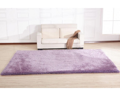 Furnings Chubby Lavender Area Rug - 11'L x 8'W x 1"H