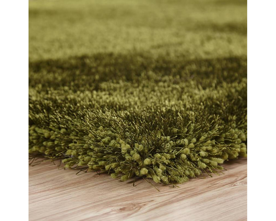 Furnings Chubby Green Area Rug - 7'L x 5'W x 1"H