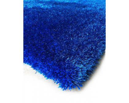 Furnings Chubby Blue Area Rug - 7'L x 5'W x 1"H