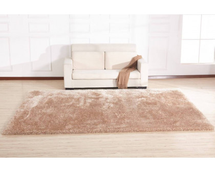 Furnings Chubby Beige Area Rug - 7'L x 5'W x 1"H