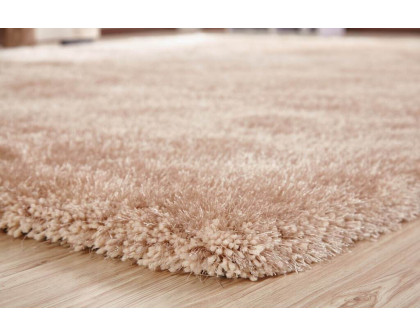 Furnings Chubby Beige Area Rug - 7'L x 5'W x 1"H