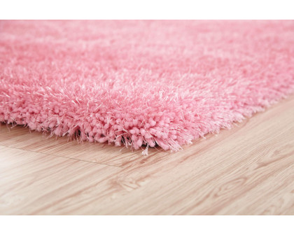 Furnings Chubby Pink Area Rug - 7'L x 5'W x 1"H