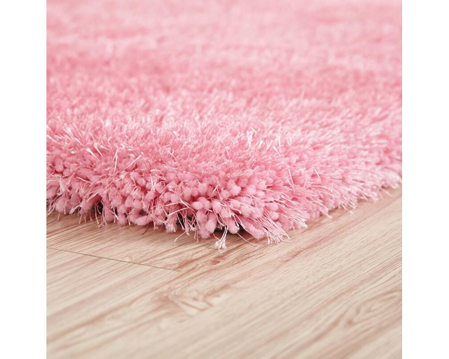 Furnings Chubby Pink Area Rug - 11'L x 8'W x 1"H