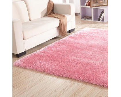 Furnings Chubby Pink Area Rug - 11'L x 8'W x 1"H