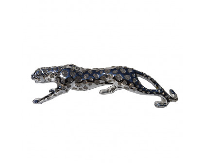 Furnings - Ambrose Diamond Encrusted Chrome Plated Panther