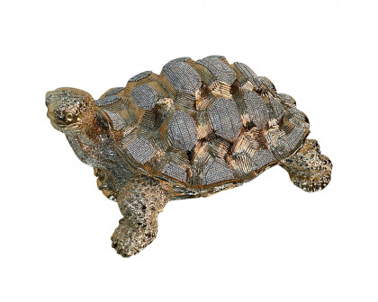 Furnings - Ambrose Diamond Encrusted Gold Plated Turtle