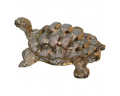 Furnings - Ambrose Diamond Encrusted Gold Plated Turtle