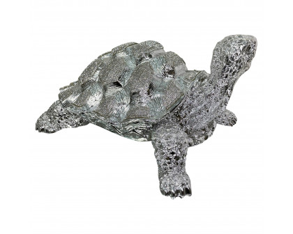 Furnings - Ambrose Diamond Encrusted Chrome Plated Turtle