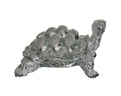 Furnings - Ambrose Diamond Encrusted Chrome Plated Turtle