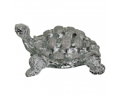 Furnings - Ambrose Diamond Encrusted Chrome Plated Turtle