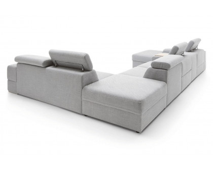 Gala - Plaza Sectional with Bed, Recliner Chair, Bar and Storage