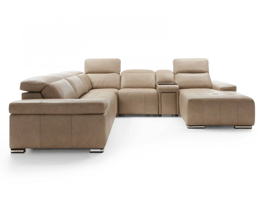 Gala - Domo Sectional With Bar, Recliner and Storage