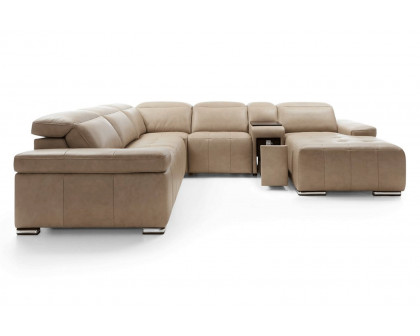 Gala - Domo Sectional With Bar, Recliner and Storage