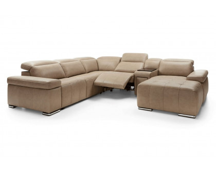 Gala - Domo Sectional With Bar, Recliner and Storage