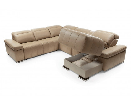 Gala - Domo Sectional With Bar, Recliner and Storage