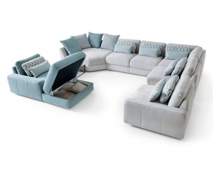 Gala - Serena Sectional with Bed and Storage