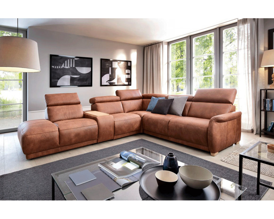 Gala - Calpe Sectional with Bed and Recliner