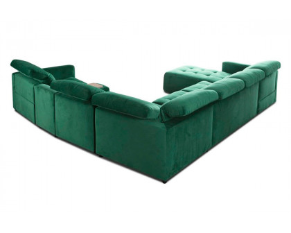 Gala - Cantana Sectional with Bed and Recliner